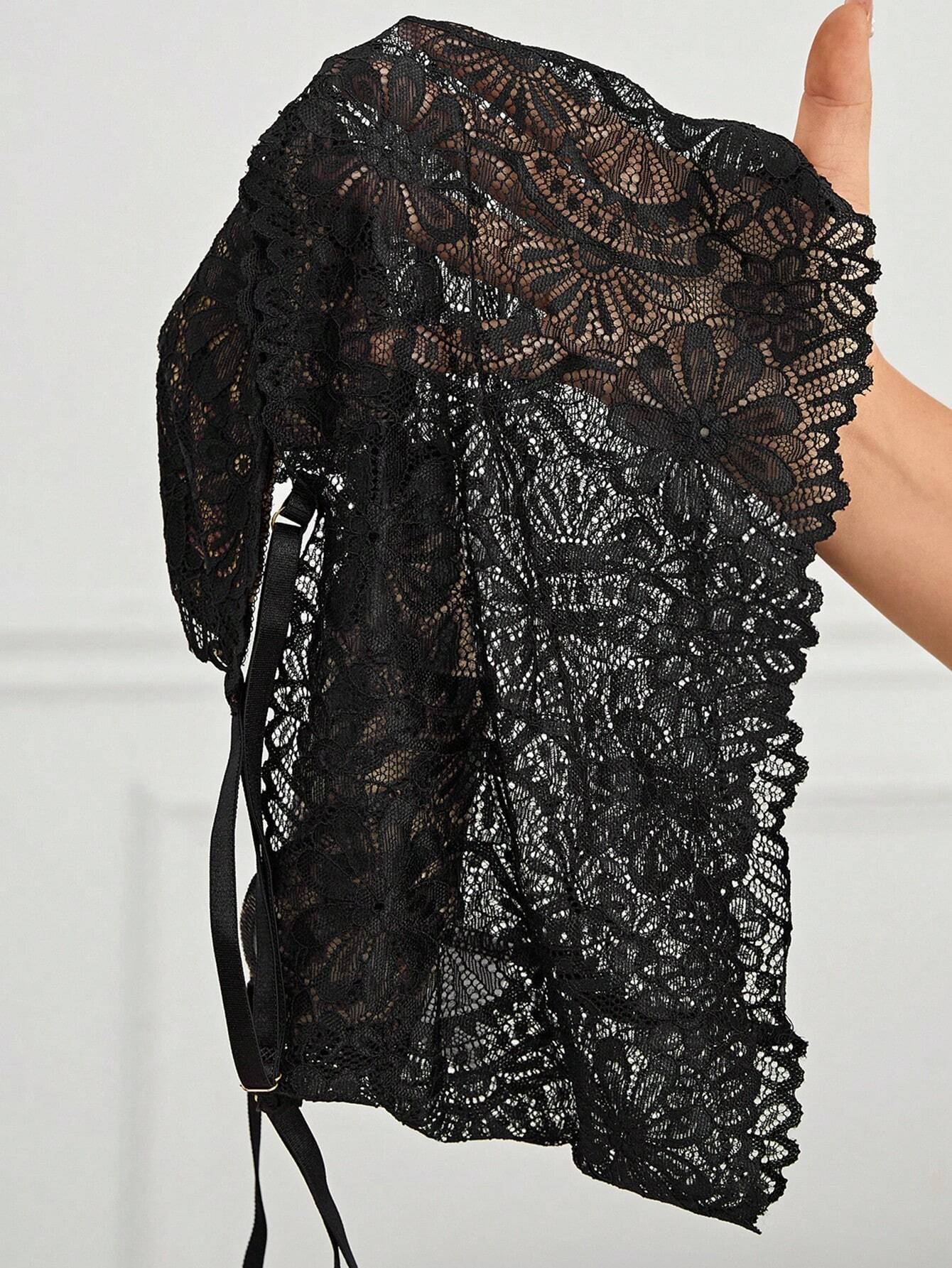 Lace Cami Top and Leopard Print Shorts Pajama Set