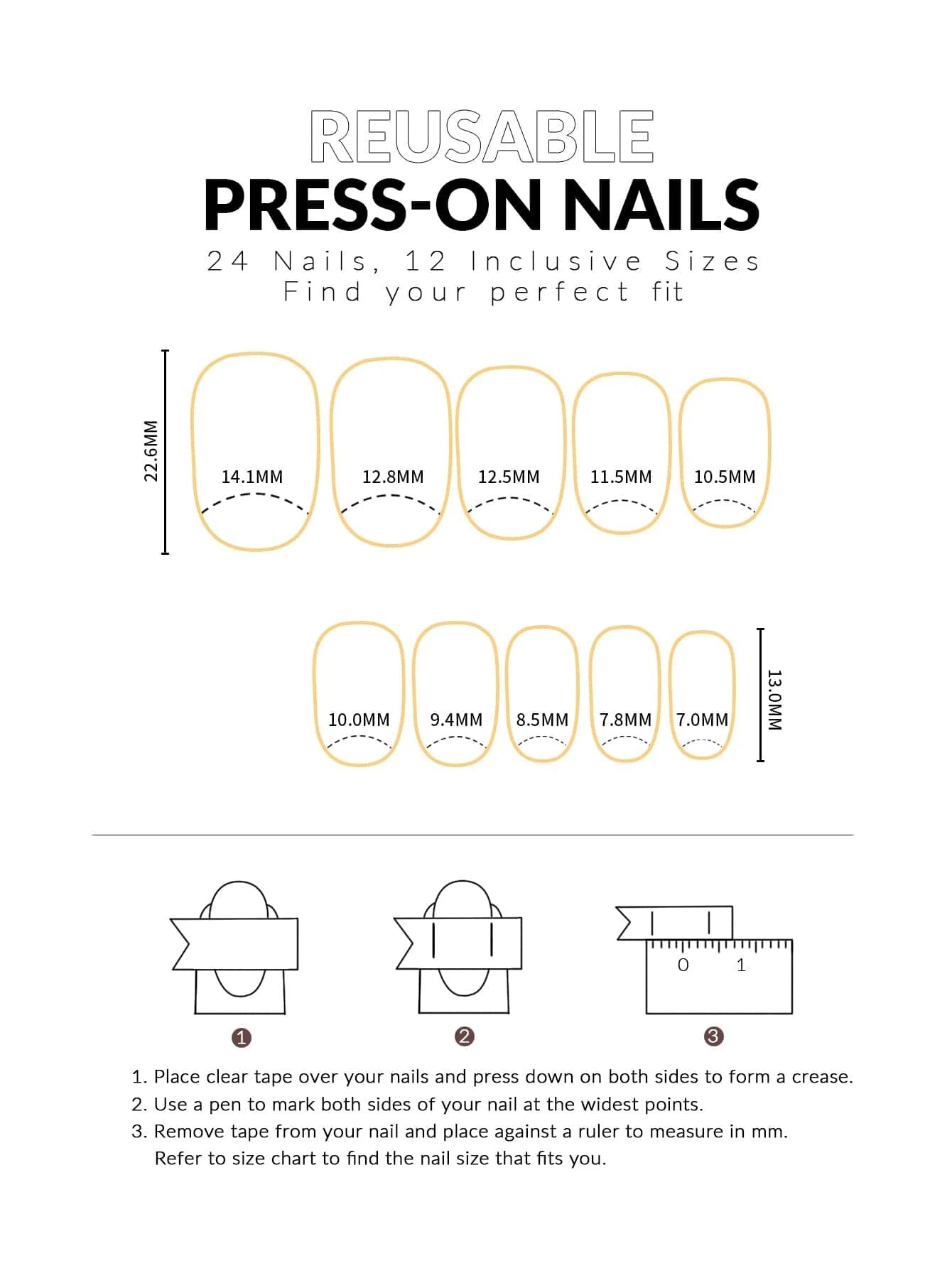 Upgrade Your Appearance: 24Pcs/Set Short Oval Shaped Ice-Clear & Pink & White Ombre False Nails, Suitable for Party, Dance & Daily Style Wear