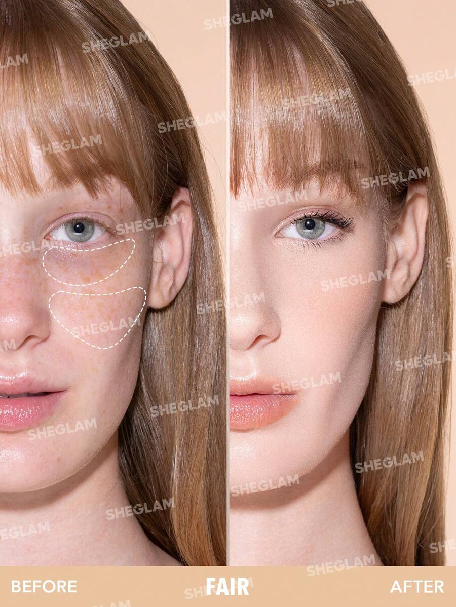 SHEGLAM Enhanced Skin Concealer كونسيلر مع رأس إسفنجي فاتح