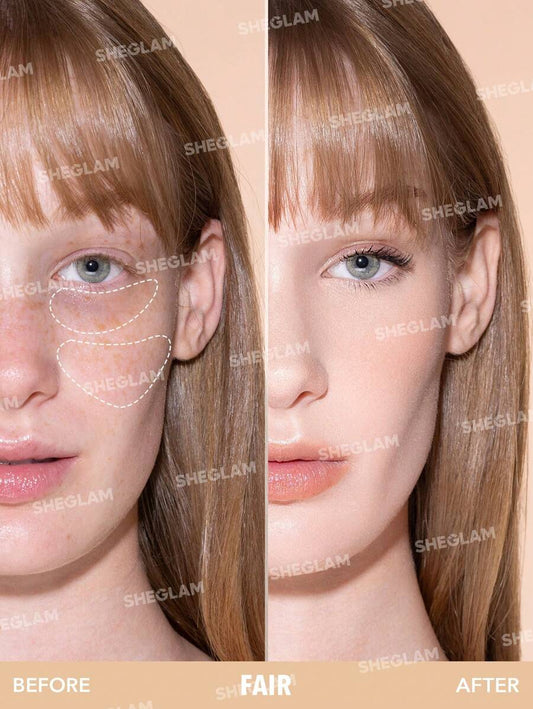 SHEGLAM Enhanced Skin Concealer كونسيلر مع رأس إسفنجي فاتح