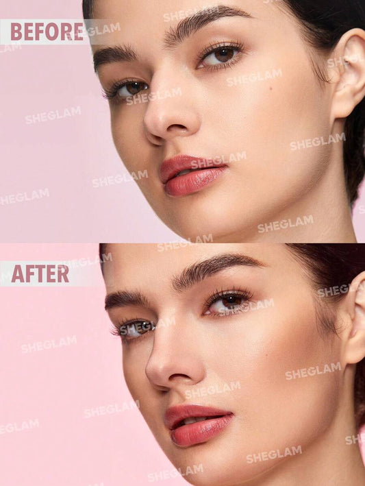 SHEGLAM قلم تحديد الأنف 2 في 1 – لتحديد طبيعي كريمي