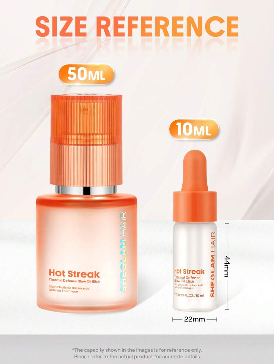 SHEGLAM HAIR زيت إكسير دفاع حراري مضيء للشعر