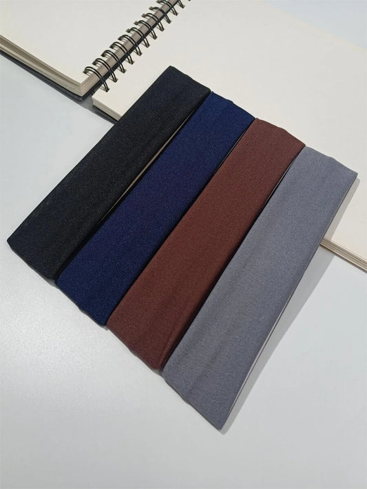 SHEIN باندانا رياضية نسائية (4 قطع) بنسيج سميك للرياضة العادية