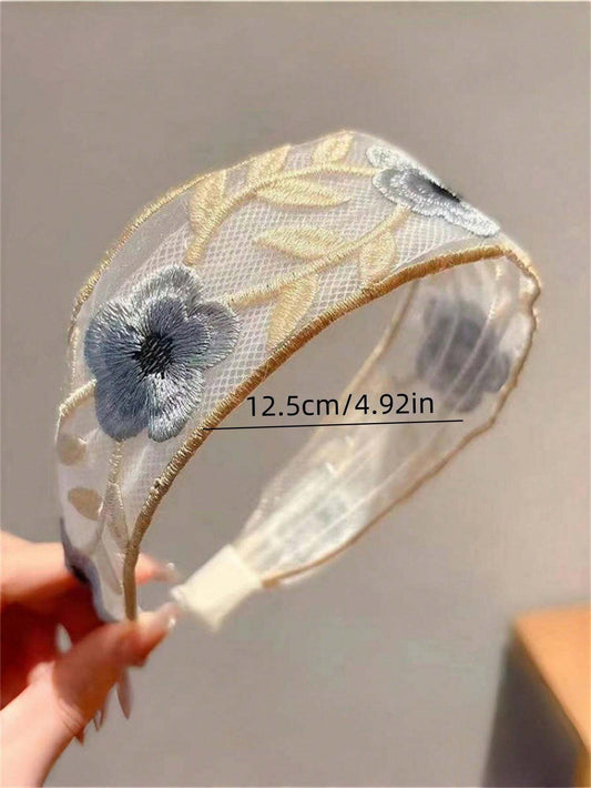 SHEIN شرايط رأس أنيقة بزخارف أزهار