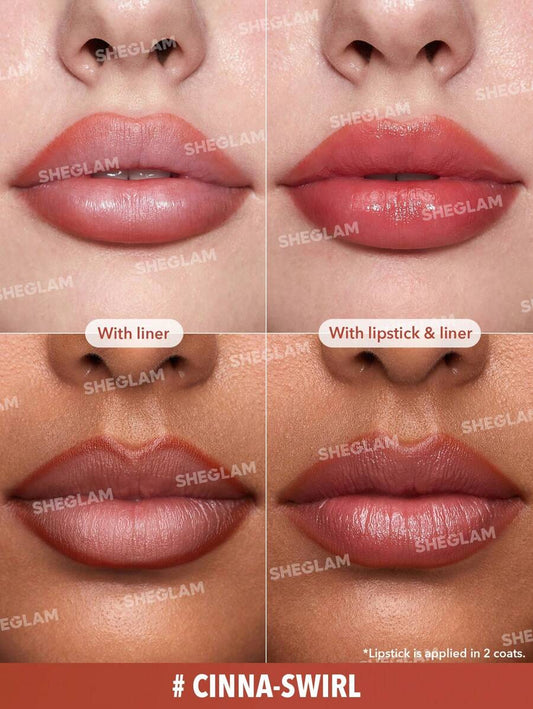 SHEGLAM Cinna-Swirl أحمر شفاه