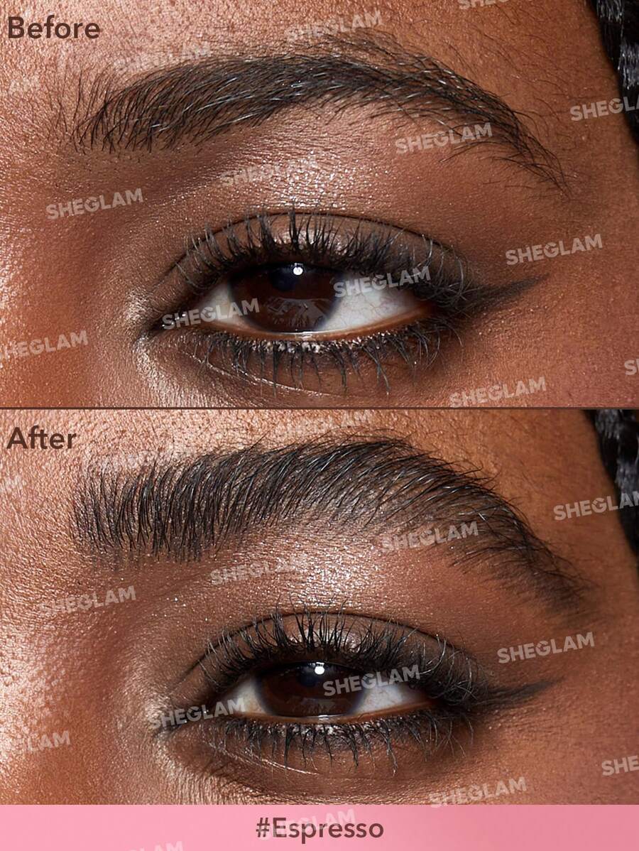 SHEGLAM Brow-Fection Espresso فرشاة وقلم حواجب