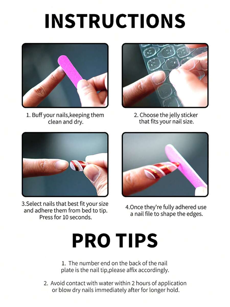 مجموعة أظافر باليه قصيرة باللون الأبيض المدرج 24 قطعة ، أسلوب بسيط ، مناسب للاستخدام اليومي للنساء ، إكسسوارات الأظافر اضافر صناعيه اظافر اصطناع