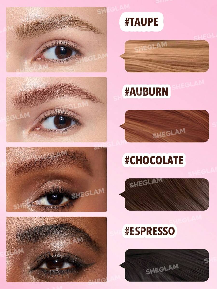 SHEGLAM Brow-Fection Espresso فرشاة وقلم حواجب