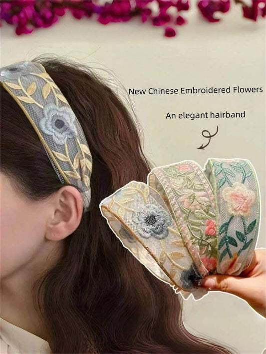 SHEIN شرايط رأس أنيقة بزخارف أزهار