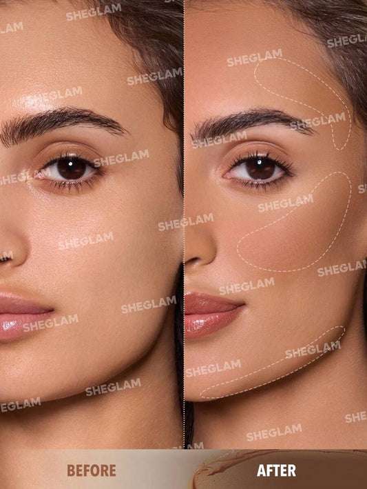 SHEGLAM Silk Haze Cream - Mud Pie برونزر