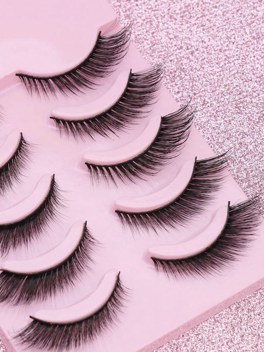 SHEIN أرمليا رموش صناعية طبيعية ثلاثية الأبعاد