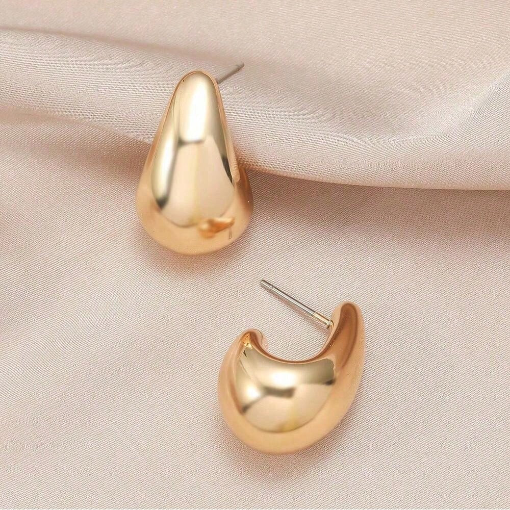 SHEIN أقراط الزنك