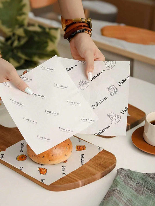 SHEIN ورقة تغليف كعك بتصميم كرتوني