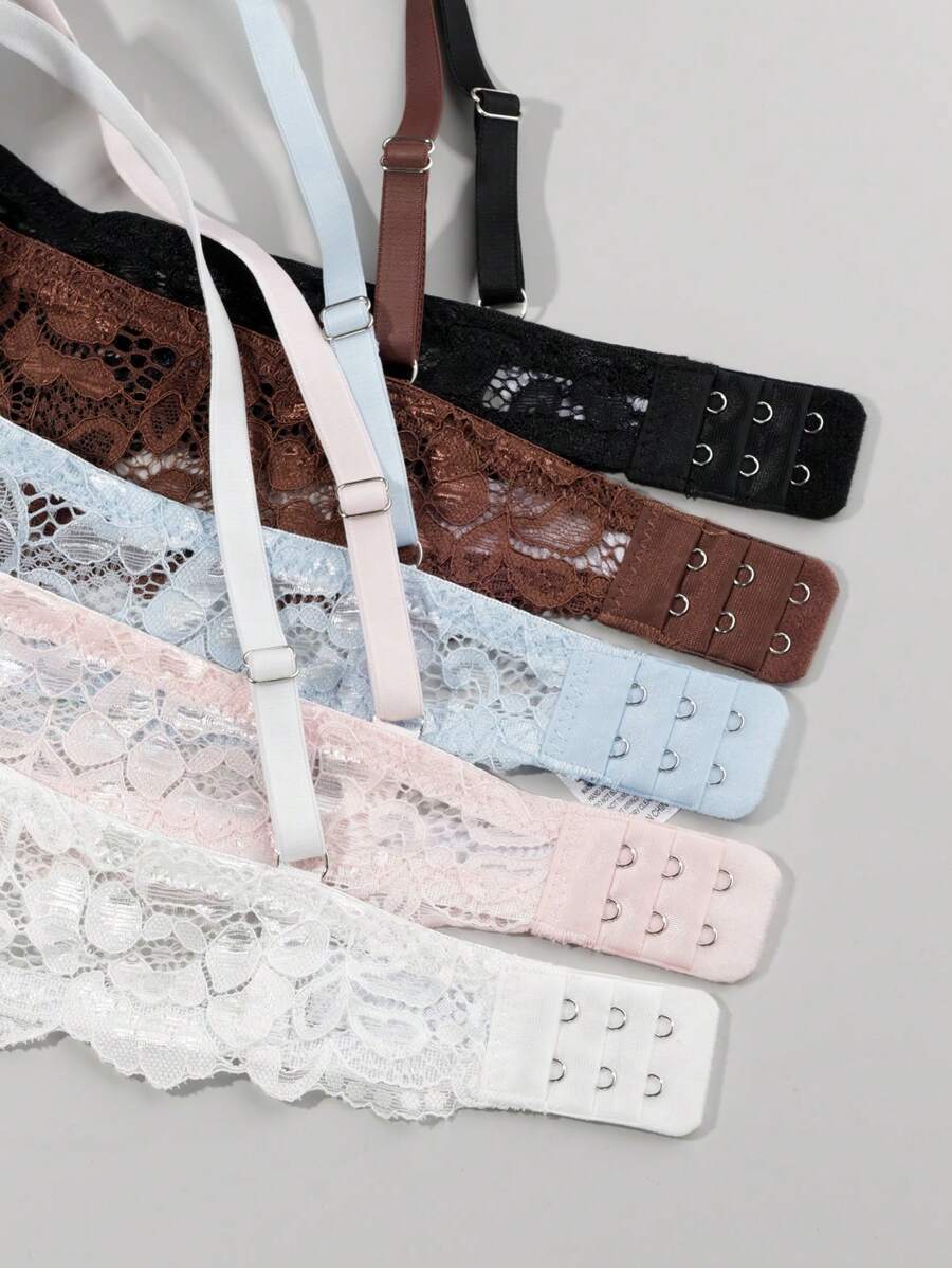 SHEIN صدريات نسائية 5 قطع مبطنة مريحة