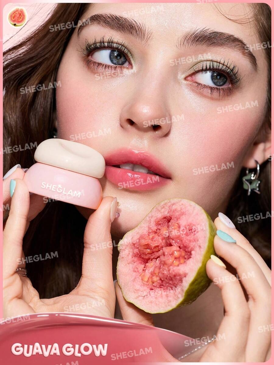 SHEGLAM Guava Glow مرطب شفاه هيدرا جيلي بوكيت
