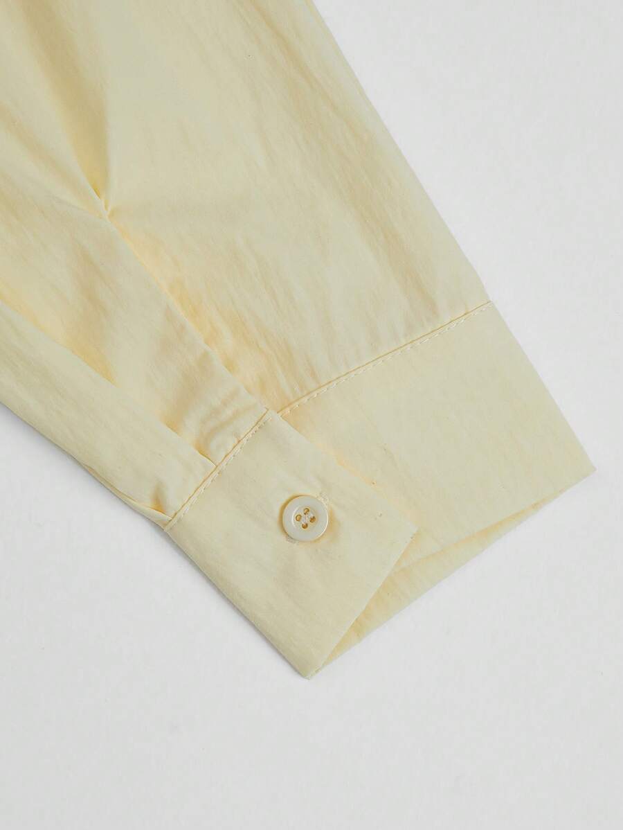 SHEIN قميص كاجوال للربيع والخريف