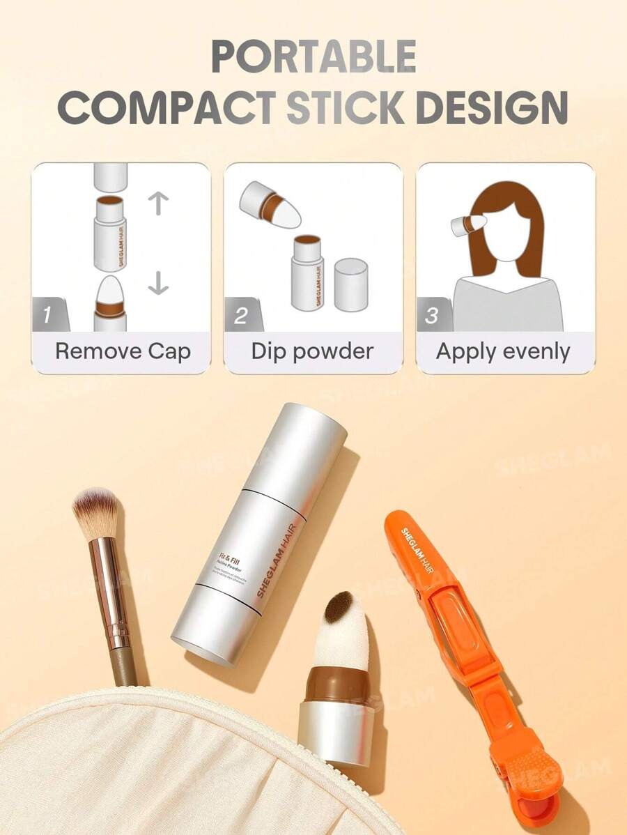 SHEGLAM HAIR بودرة لتثبيت وملء فراغات الشعر و الحواجب