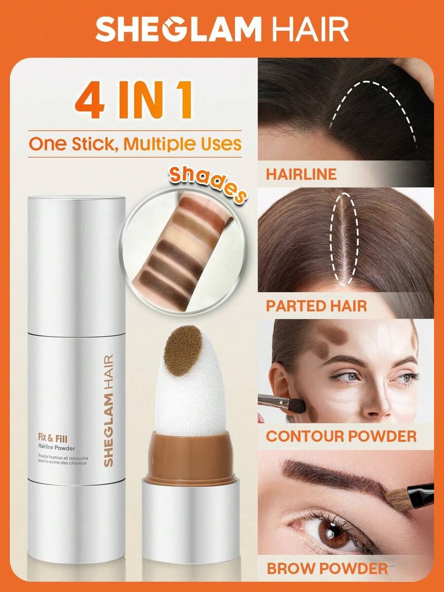 SHEGLAM HAIR بودرة لتثبيت وملء فراغات الشعر و الحواجب