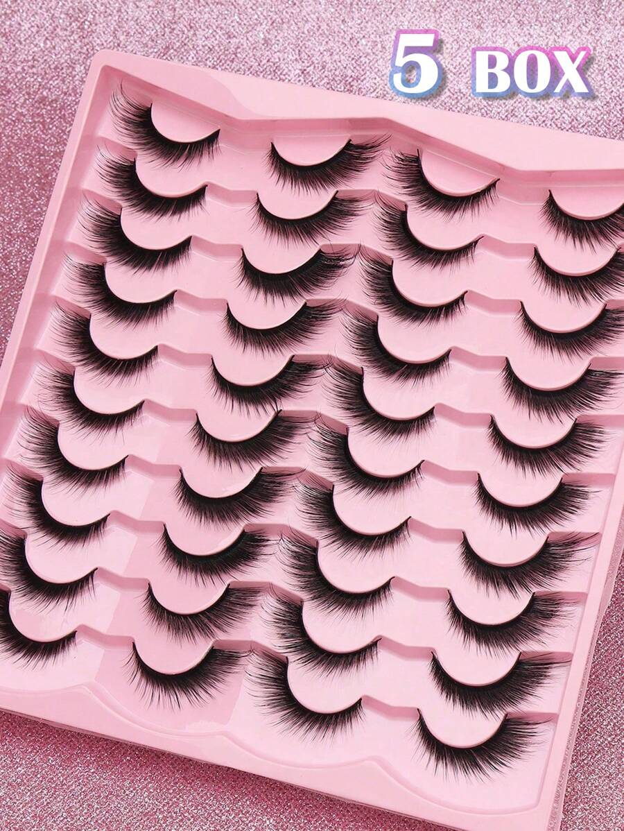 SHEIN أرمليا رموش صناعية طبيعية ثلاثية الأبعاد