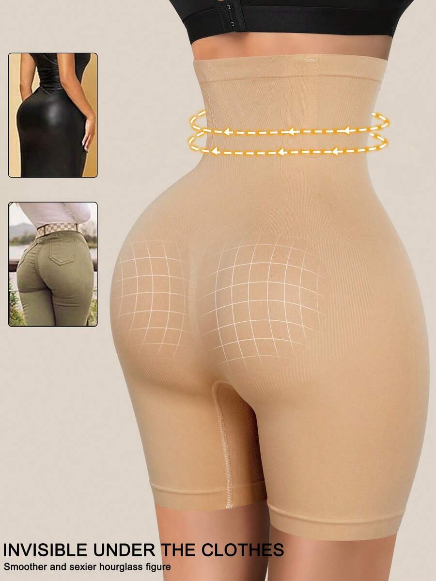 SHEIN سراويل داخلية خصر عالٍ مشدّة للجسم