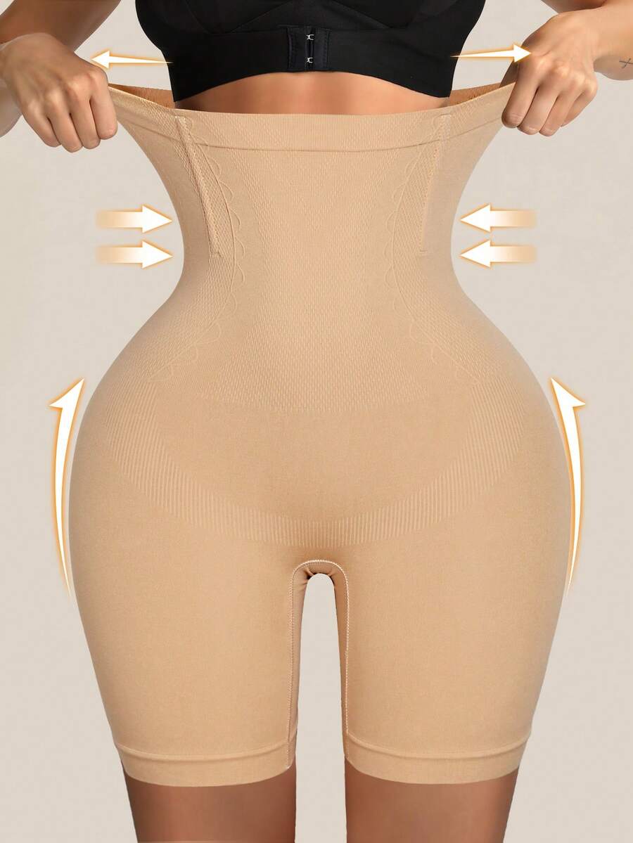 SHEIN سراويل داخلية خصر عالٍ مشدّة للجسم