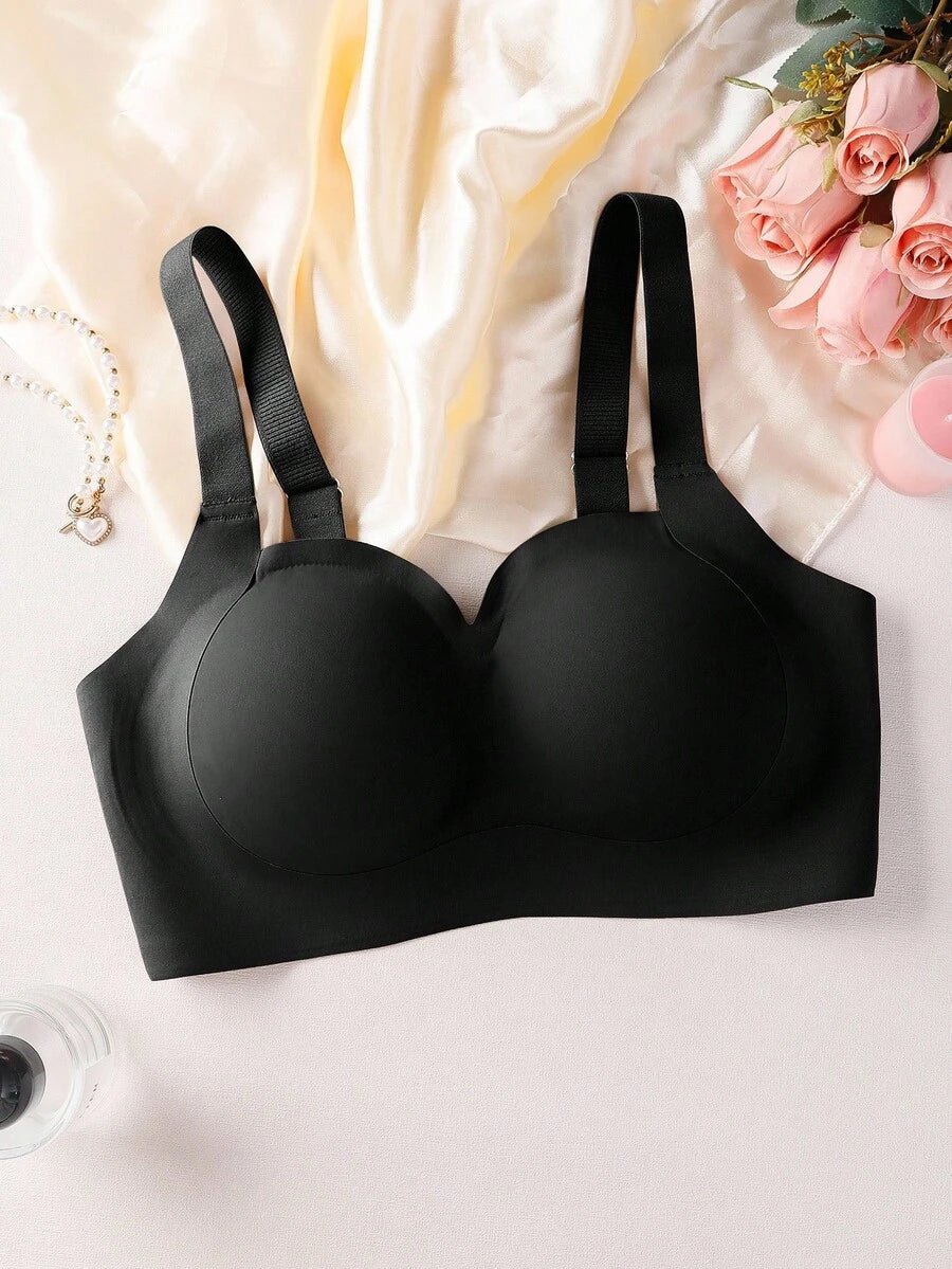 SHEIN صدرية سوداء بدون حشو وسلك