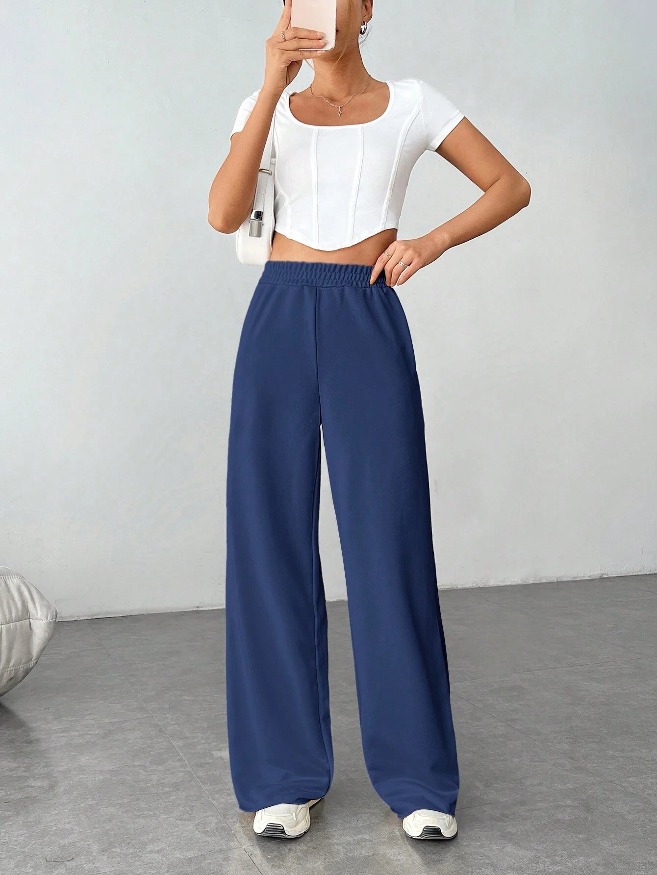Ezwear Valentine'S Day Women'S Elastic Waist Sweatpants, Letter Printed