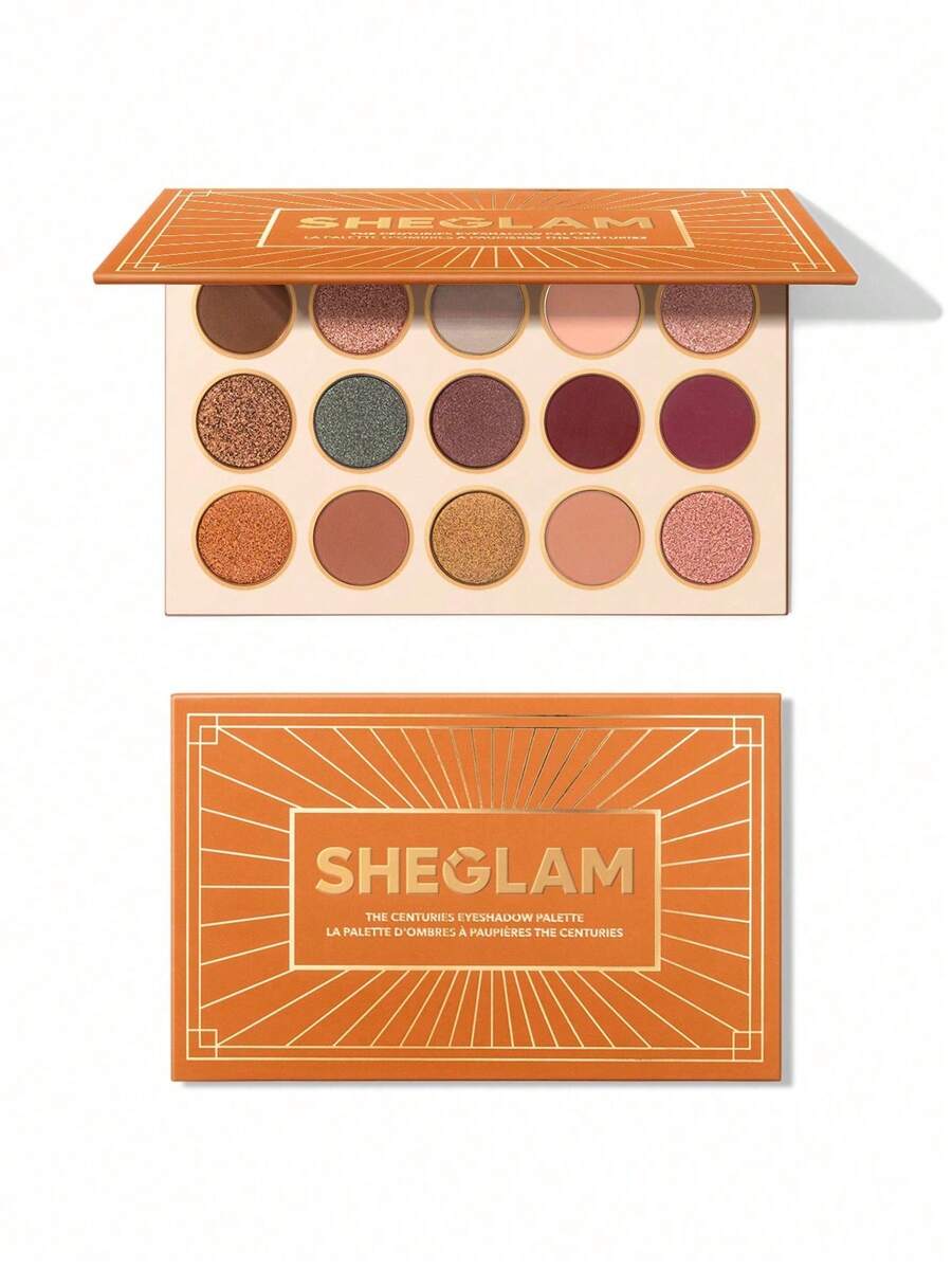 SHEGLAM باليت أيشادو ظلال العيون مات ولمعان