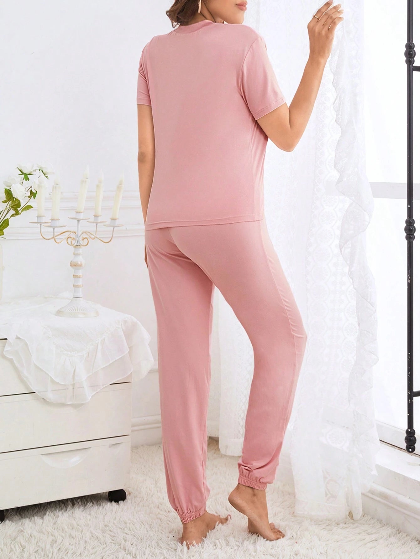 Women'S Letter Printed Homewear Set