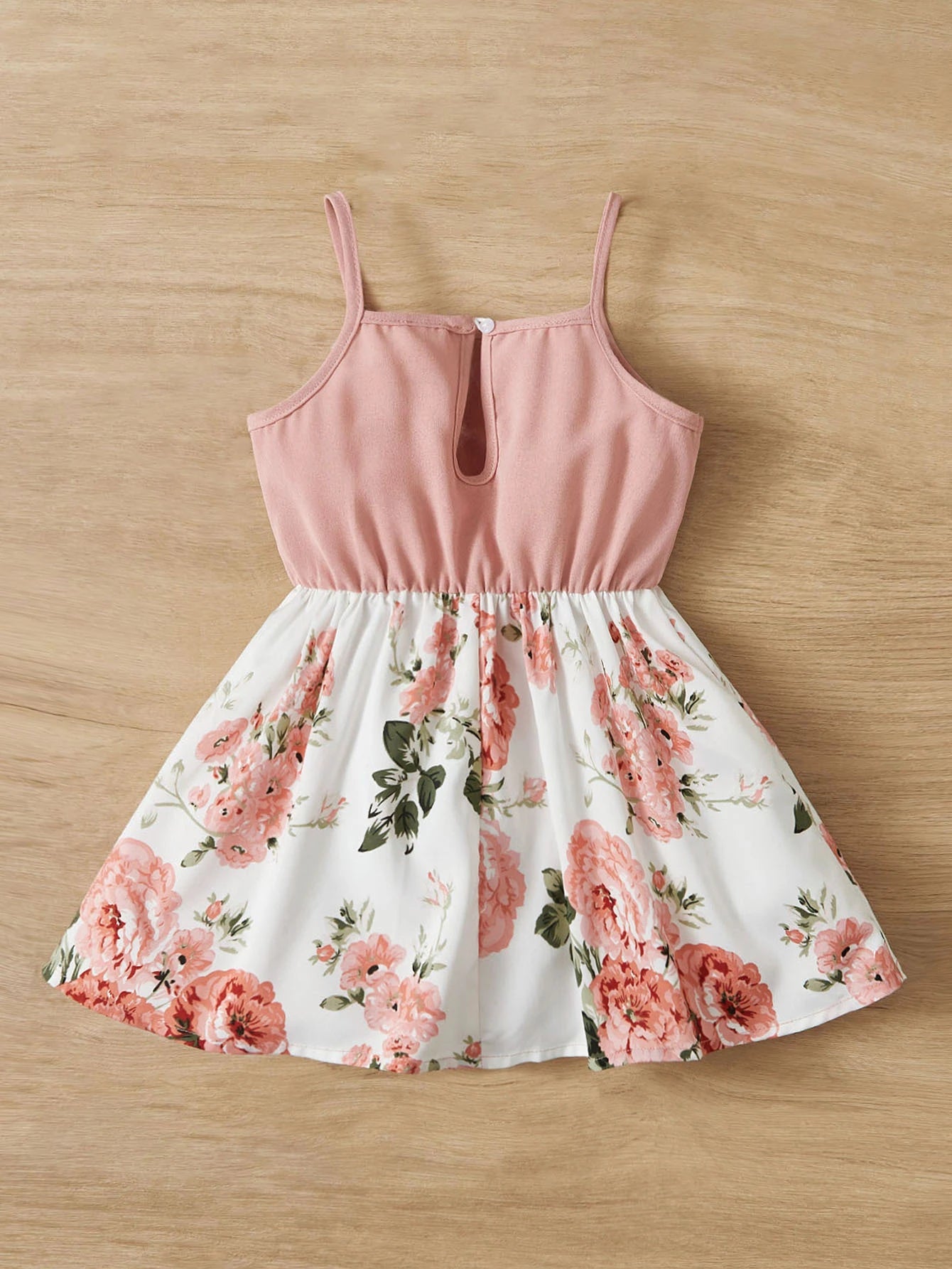 Baby Girl Floral Printed Cami Dress