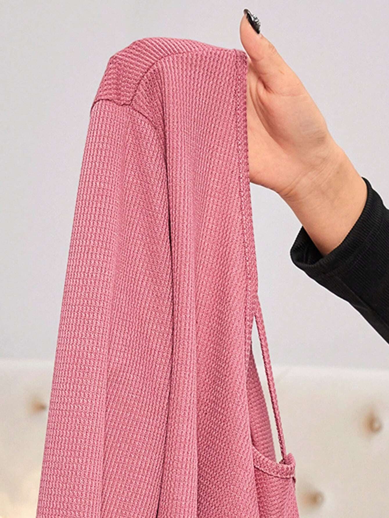 Women'S Solid Color Home Clothing Set
