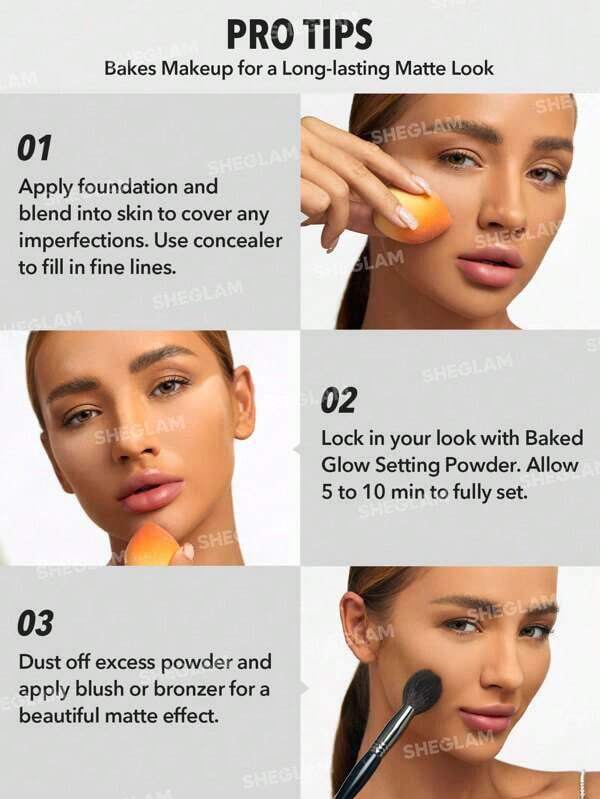 SHEGLAM بودرة تثبيت