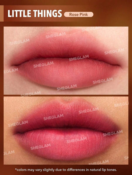 SHEGLAM Soft Haze Lip Blur أحمر شفاه سائل مقاوم للماء