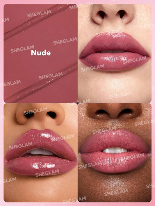 SHEGLAM أحمر شفاه كريمي مرطب ومغذي طبيعي