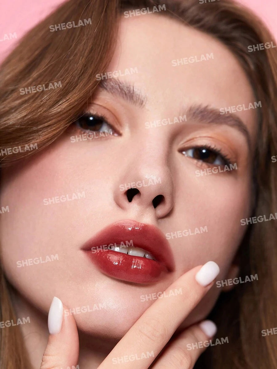 SHEGLAM أحمر شفاة لمسة لامعة وثابتة