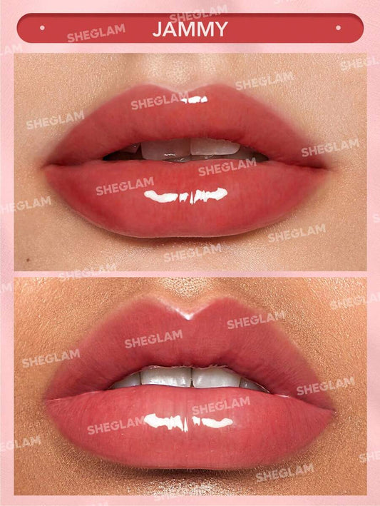 SHEGLAM Glaze Daze ملمع شفاه لامع ومرطب