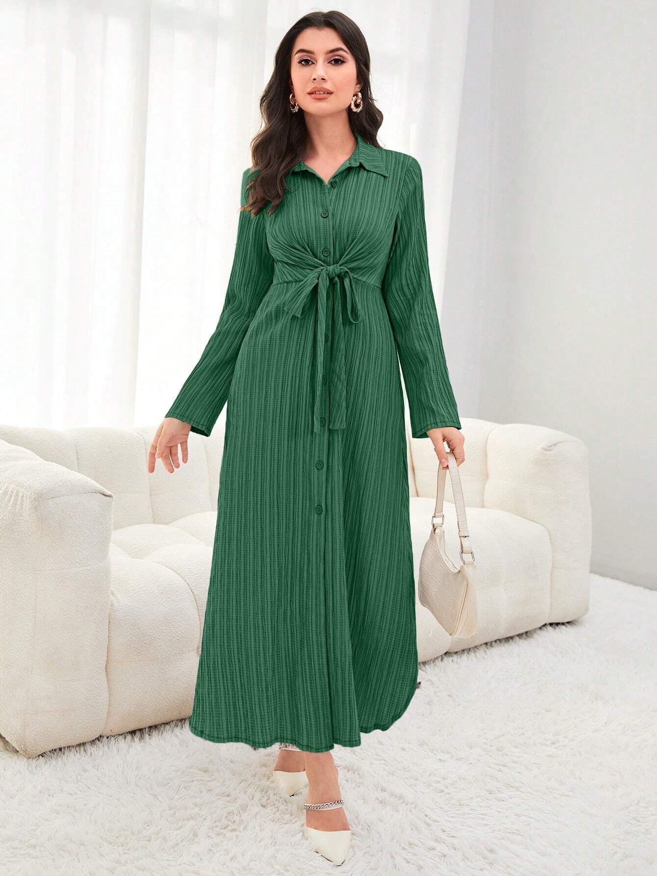 Mulvari Solid Color Strappy Dress