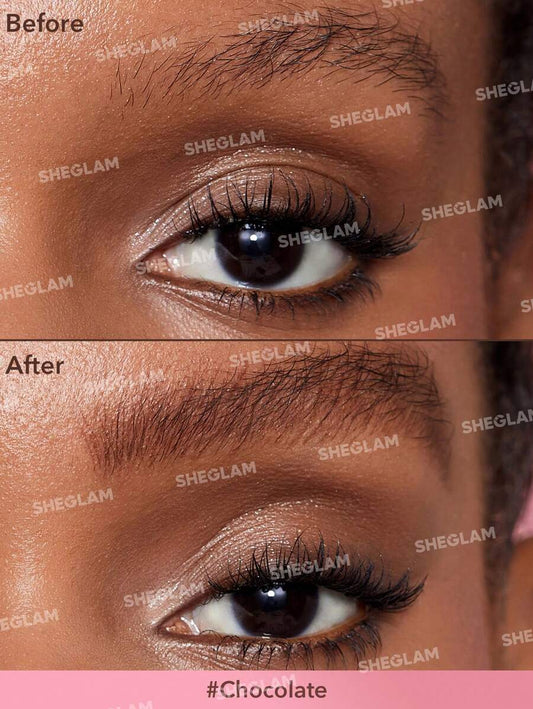 SHEGLAM Brow-Fection Angled Brush & Dip-Chocolate قلم تحديد الحواجب
