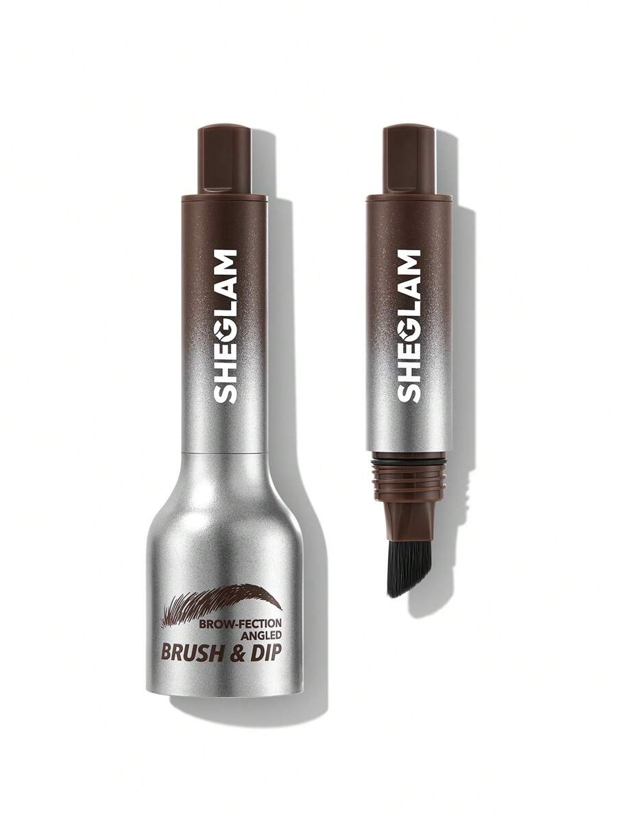 SHEGLAM Brow-Fection Angled Brush & Dip-Chocolate قلم تحديد الحواجب