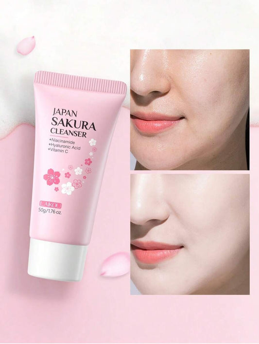 LAIKOU منظف أساسي سكورا 50غ مرطب للتحكم بالزيوت