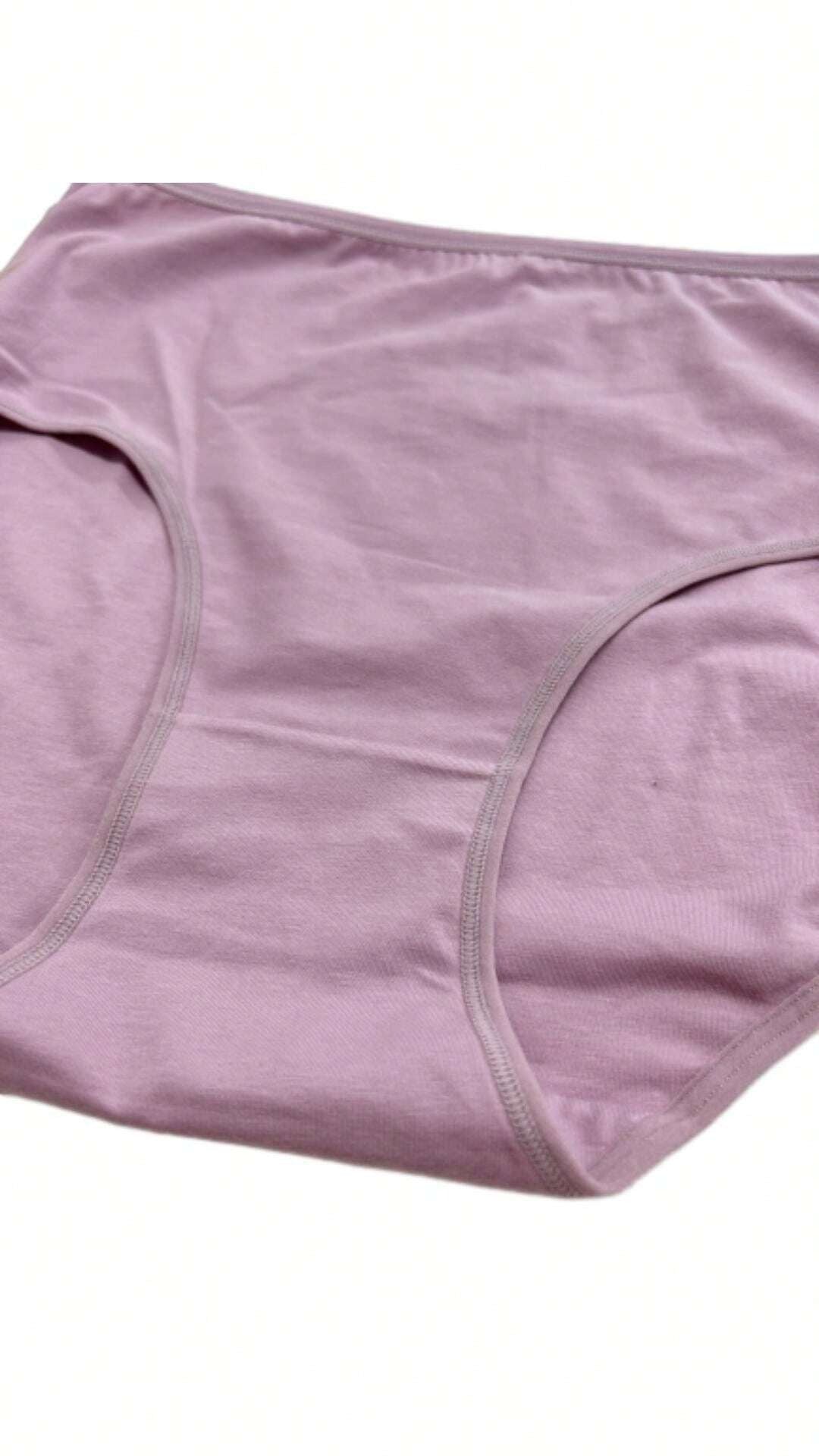 SHEIN ٥ قطع سراويل داخلية بخصر عالي ومرونة مريحة