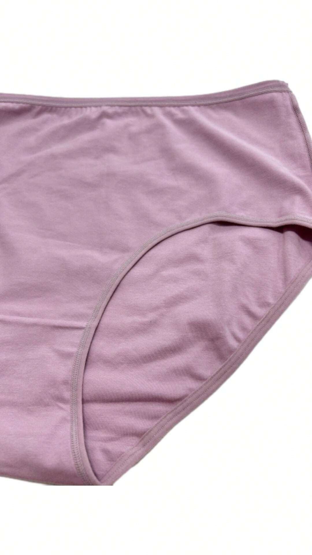 SHEIN ٥ قطع سراويل داخلية بخصر عالي ومرونة مريحة