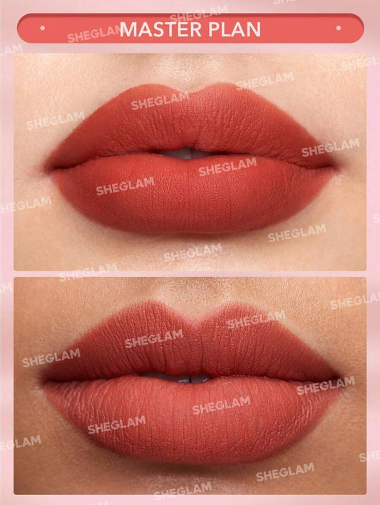 SHEGLAM Master Plan أحمر شفاه مات