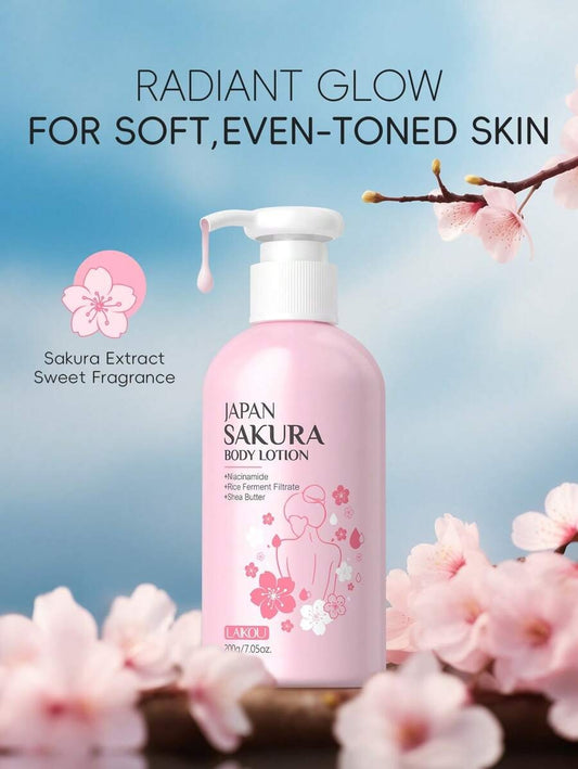 LAIKOU طقم عناية بالجسم بالكرز 3 قطع