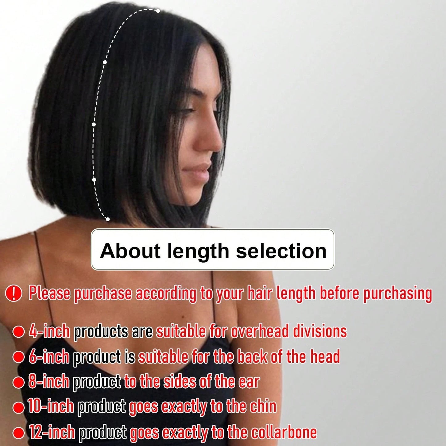 SHEIN وصلة شعر مستقيم لزيادة كثافة الشعر بشكل طبيعي