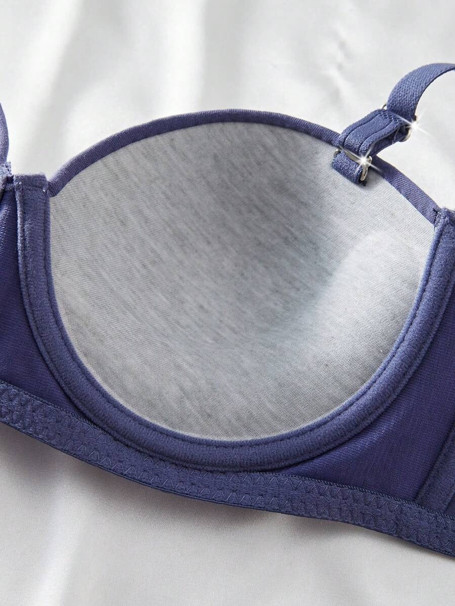 SHEIN طقم 4 حمالات صدر مريحة وداعمة
