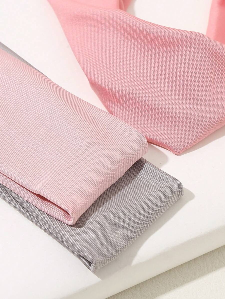 SHEIN شريط رأس أساسي 5 قطع مضاد للانزلاق