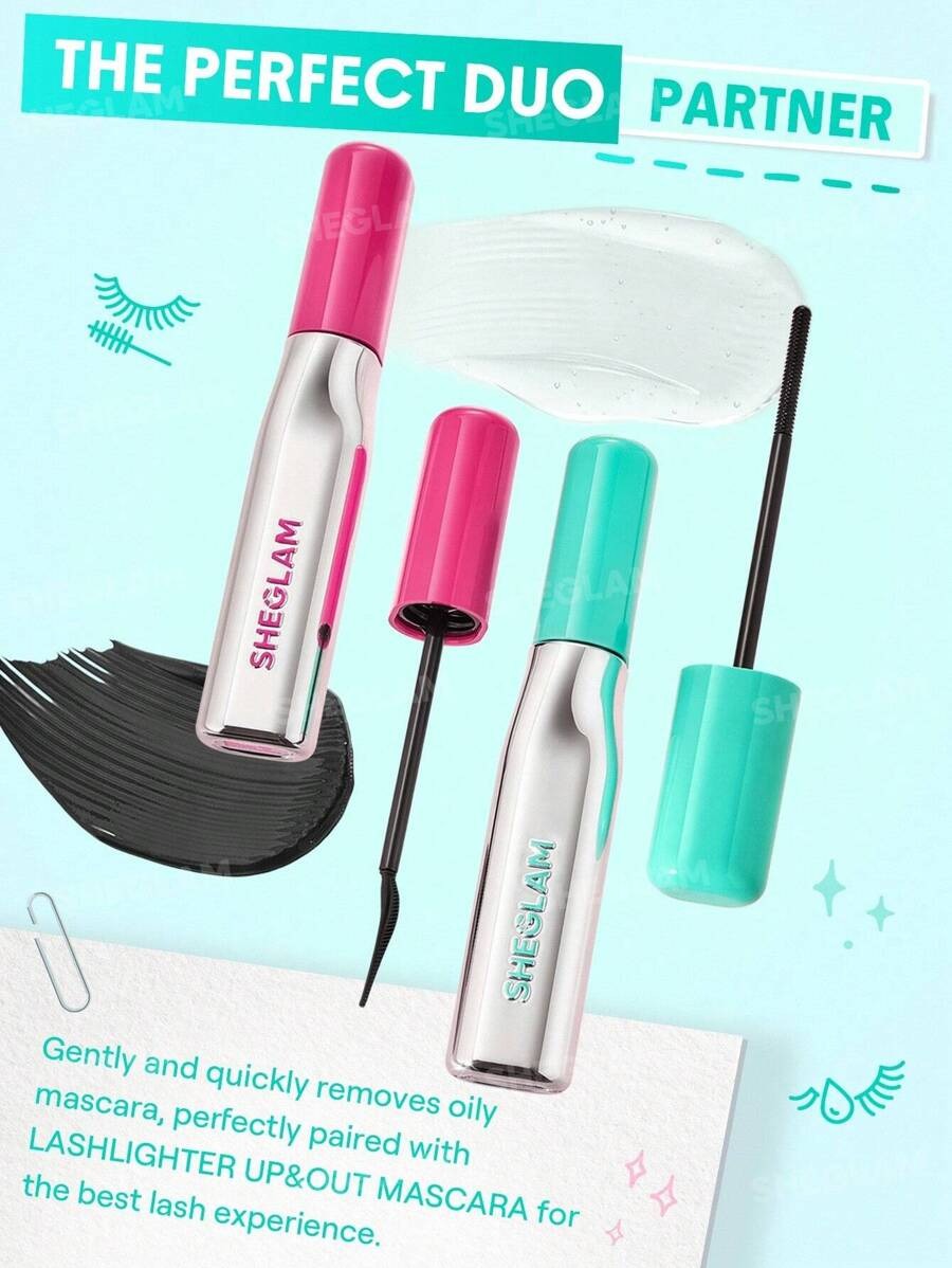 SHEGLAM ماسكارا شفافة للرموش معالجة للتكثيف و زيادة الطول