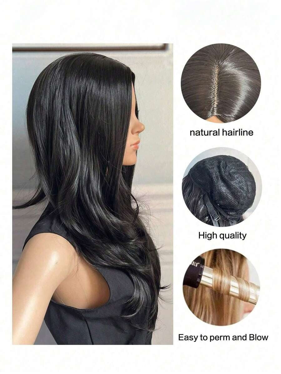 SHEIN باروكة شعر كيرلي طويلة