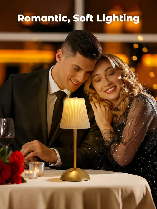 SHEIN Teckwe إنارة زخرفية أوروبية فاخرة للوضع على السرير